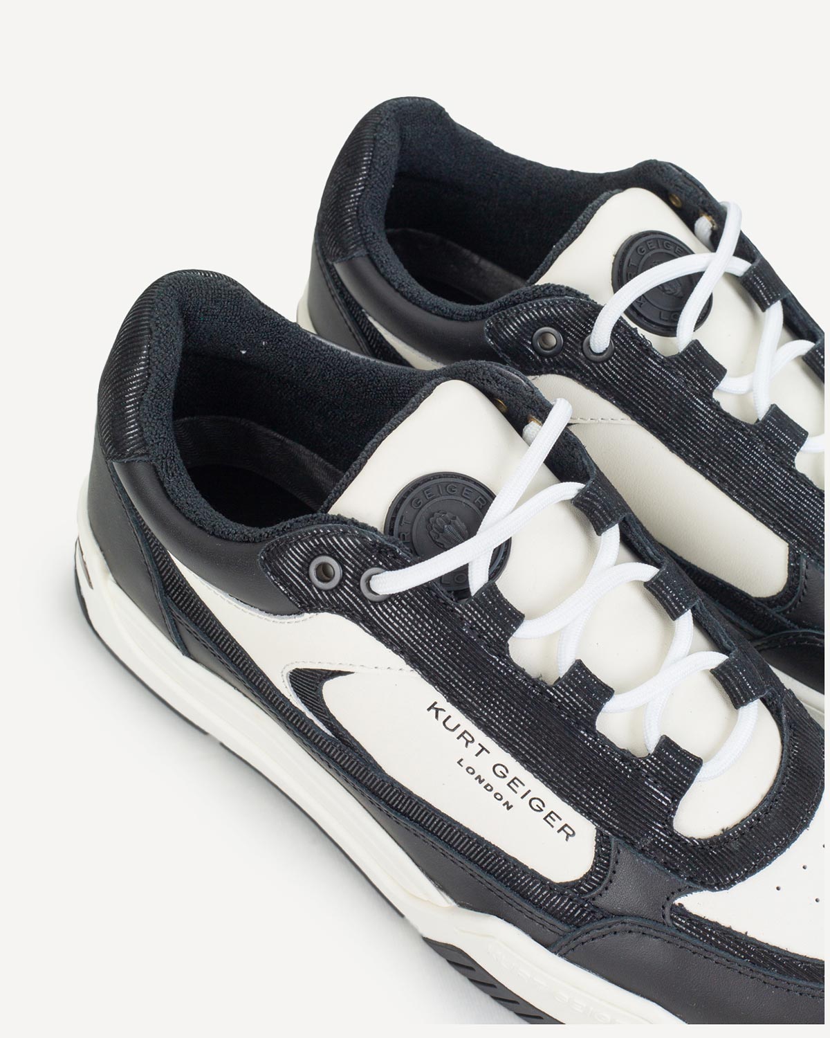 Άνδρας - Sneakers - Kurt Geiger Μαύρο-Λευκό