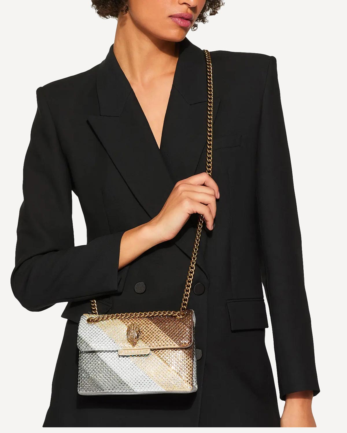 Γυναίκα - Shoulder Bags - Kurt Geiger Μεταλλικό