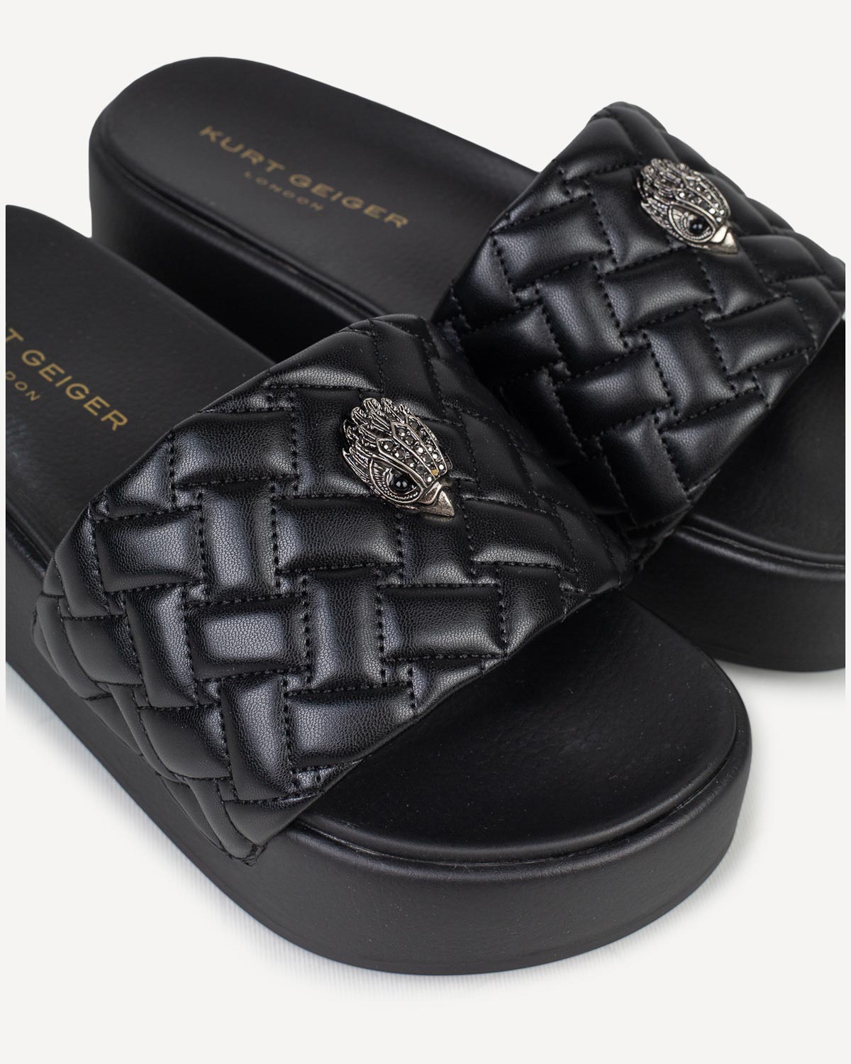 Γυναίκα - Πλατφόρμες-Flatforms - Kurt Geiger Μαύρο