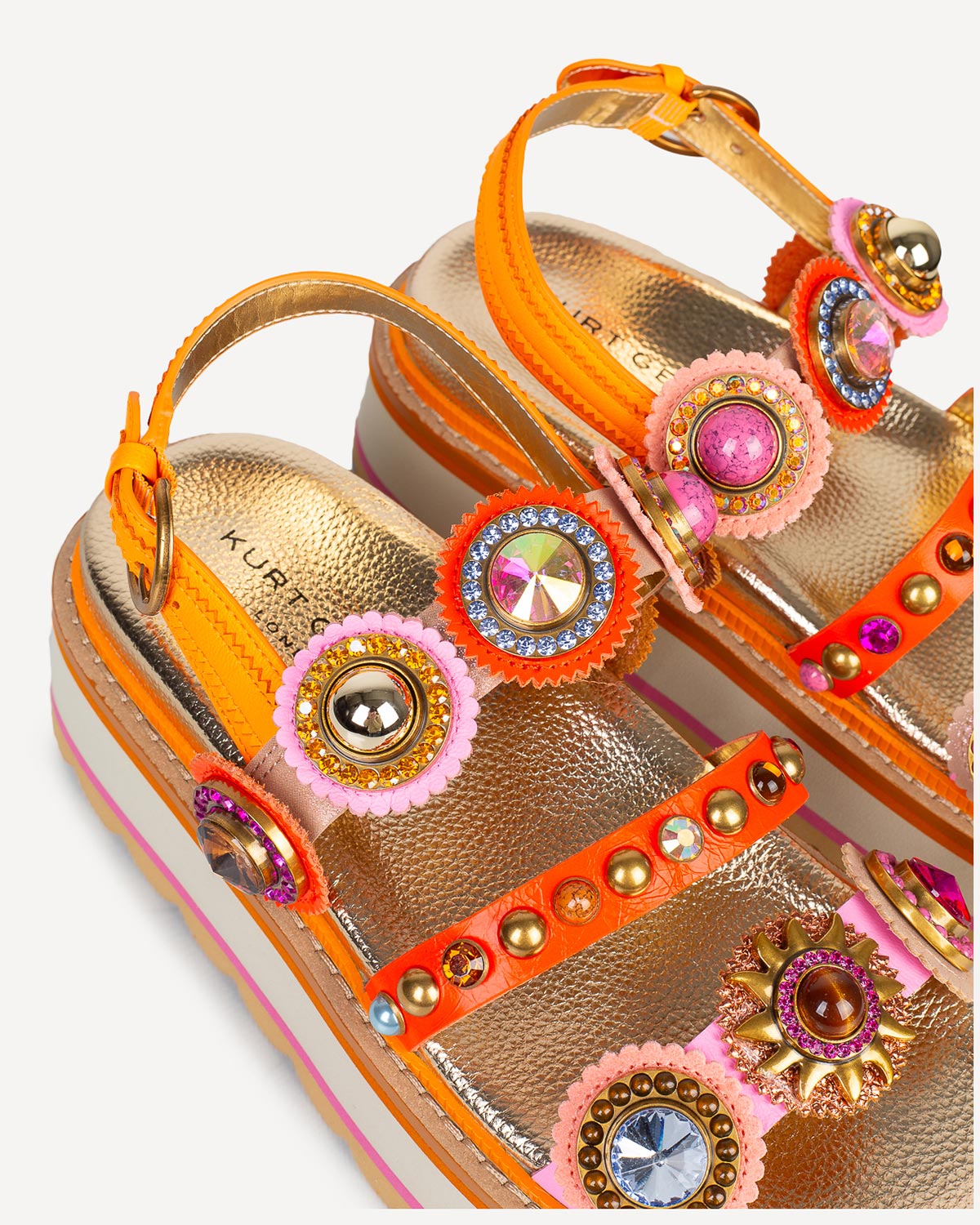 Γυναίκα - Πλατφόρμες-Flatforms - Kurt Geiger Πολύχρωμο