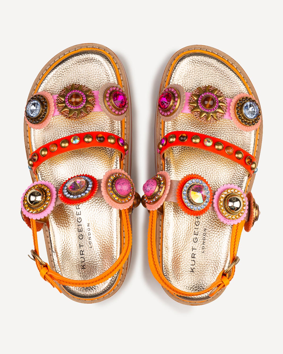 Γυναίκα - Πλατφόρμες-Flatforms - Kurt Geiger Πολύχρωμο