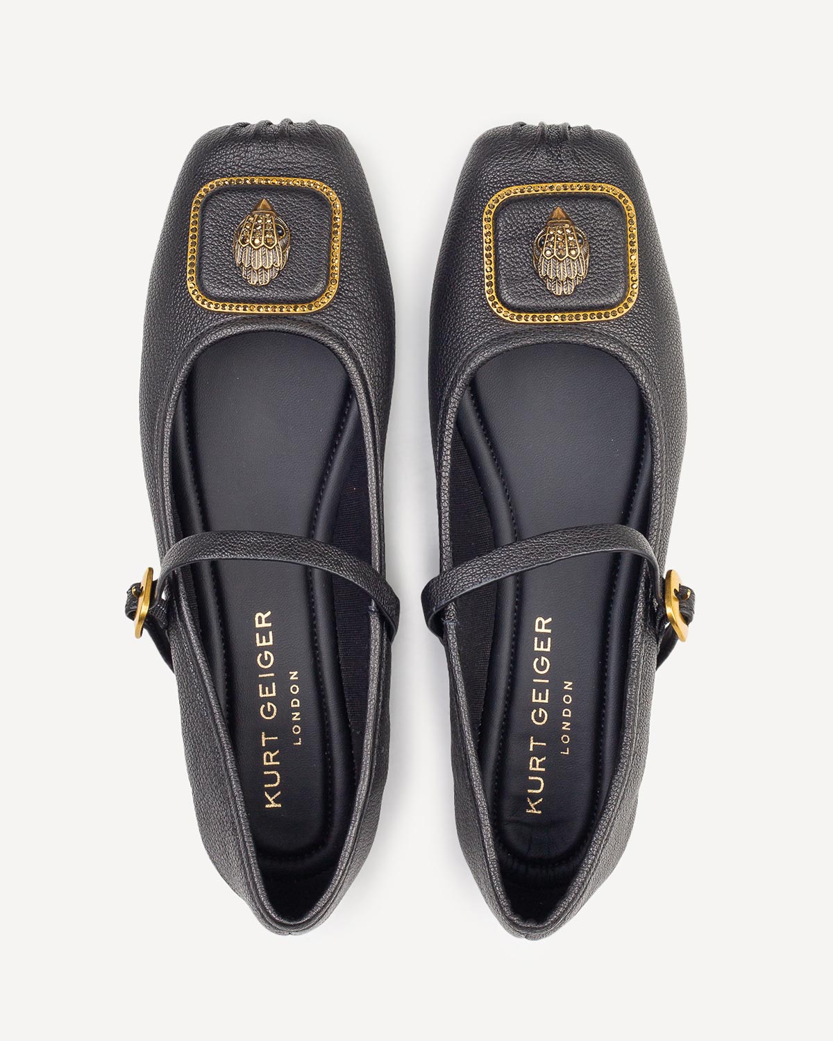 Γυναίκα - Μοκασίνια-Μπαλαρίνες - Kurt Geiger Μαύρο