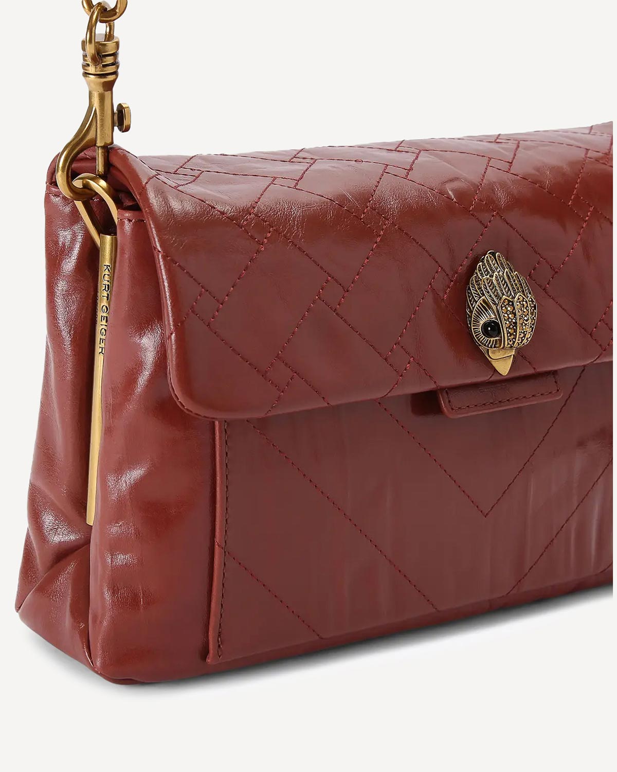 Γυναίκα - Shoulder Bags - Kurt Geiger Μπορντώ