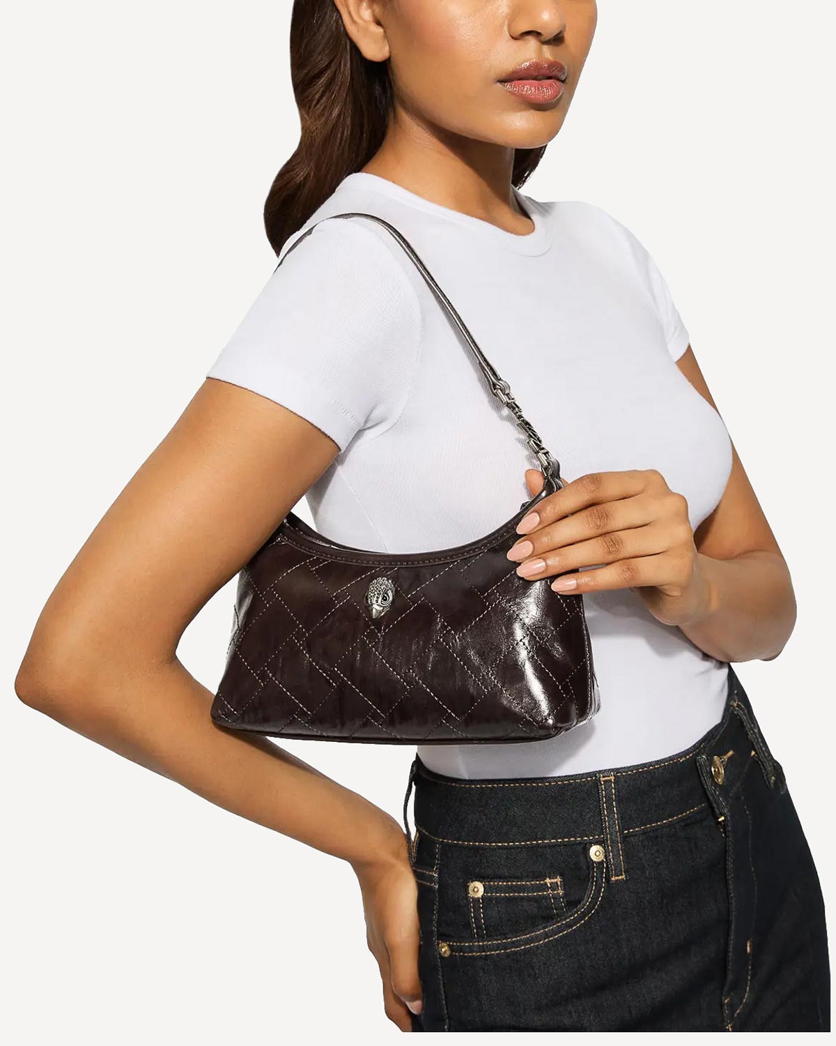 Γυναίκα - Shoulder Bags - Kurt Geiger Καφέ