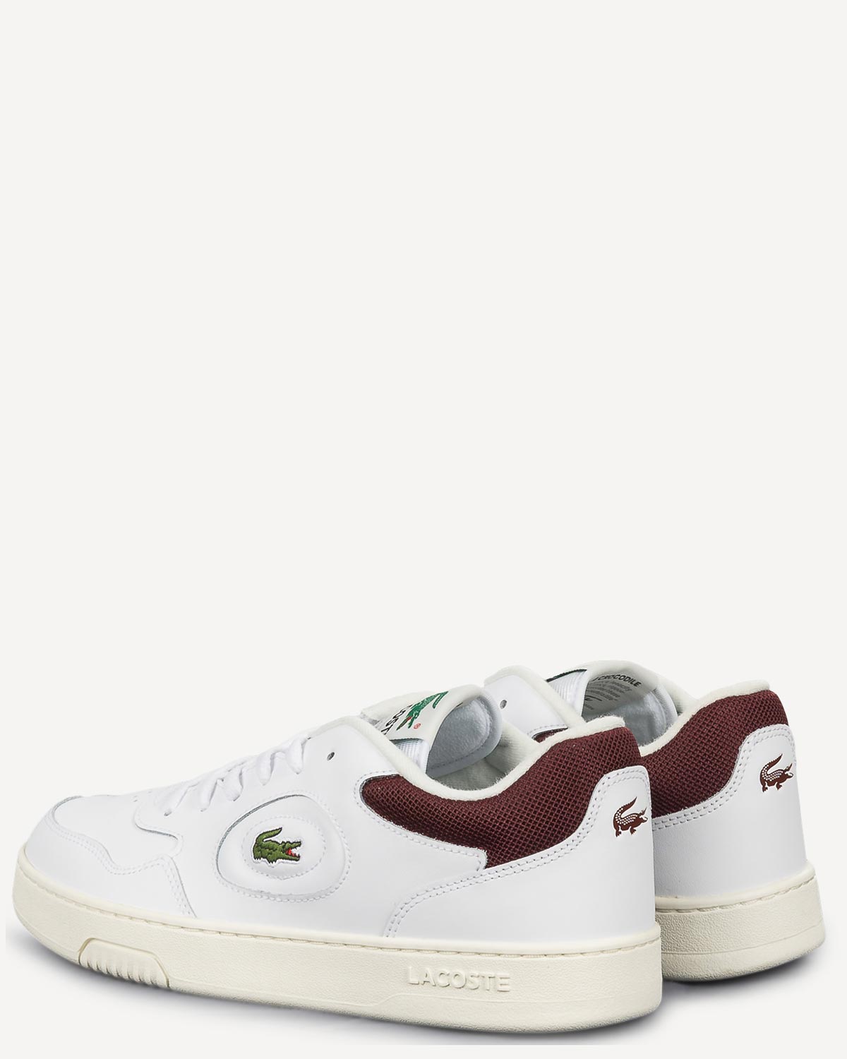 Άνδρας - Sneakers - Lacoste Λευκό-Μπορντώ