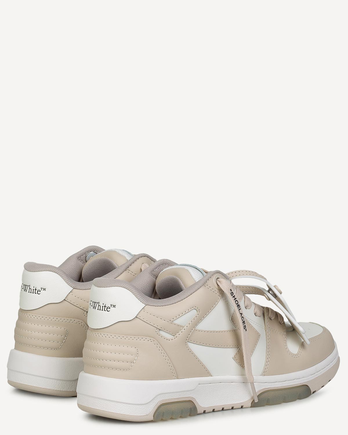 Γυναίκα - Sneakers - Off-White Λευκό-Μπεζ