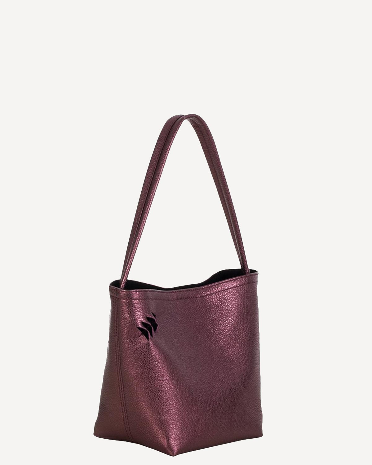 Γυναίκα - Shoulder Bags - Park House Μώβ Μεταλλικό