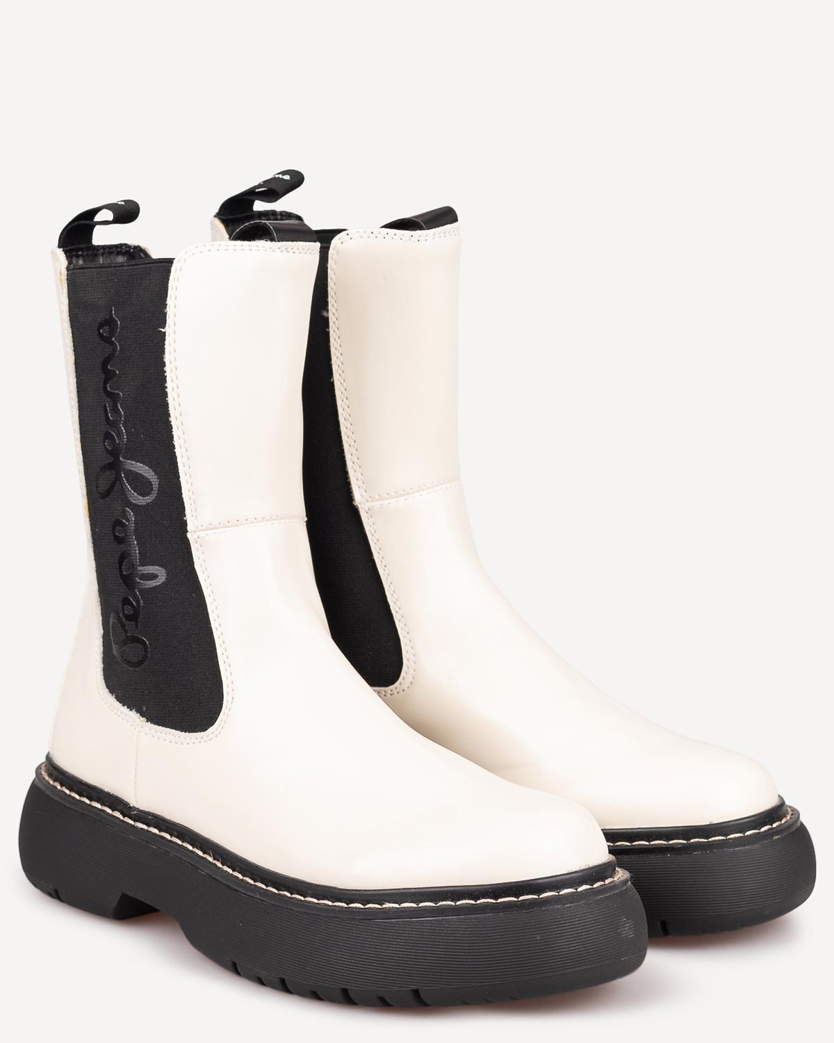 Γυναίκα - Μπότες - Μποτάκια - Pepe Jeans Εκρού