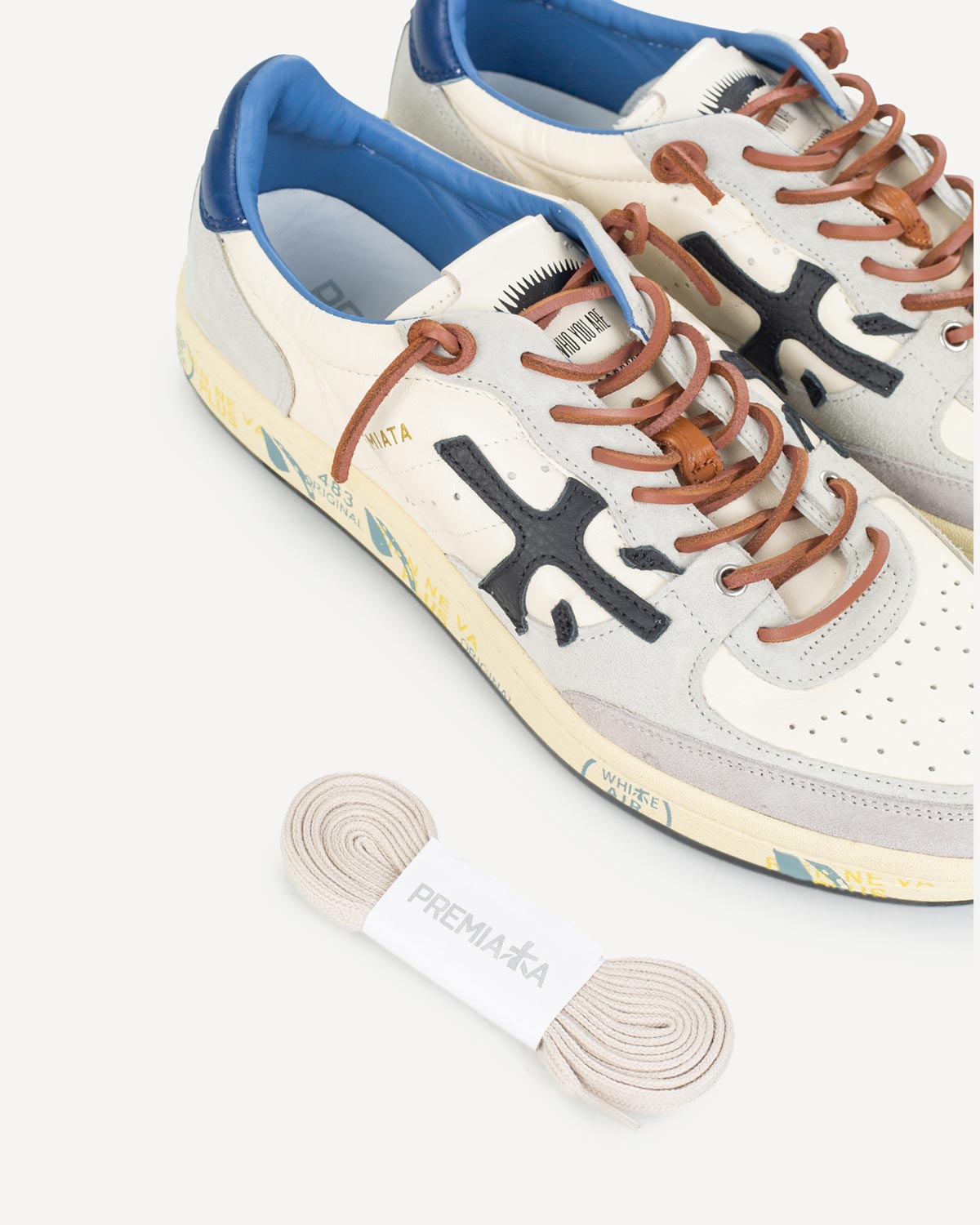 Άνδρας - Sneakers - Premiata Off White-Γκρι