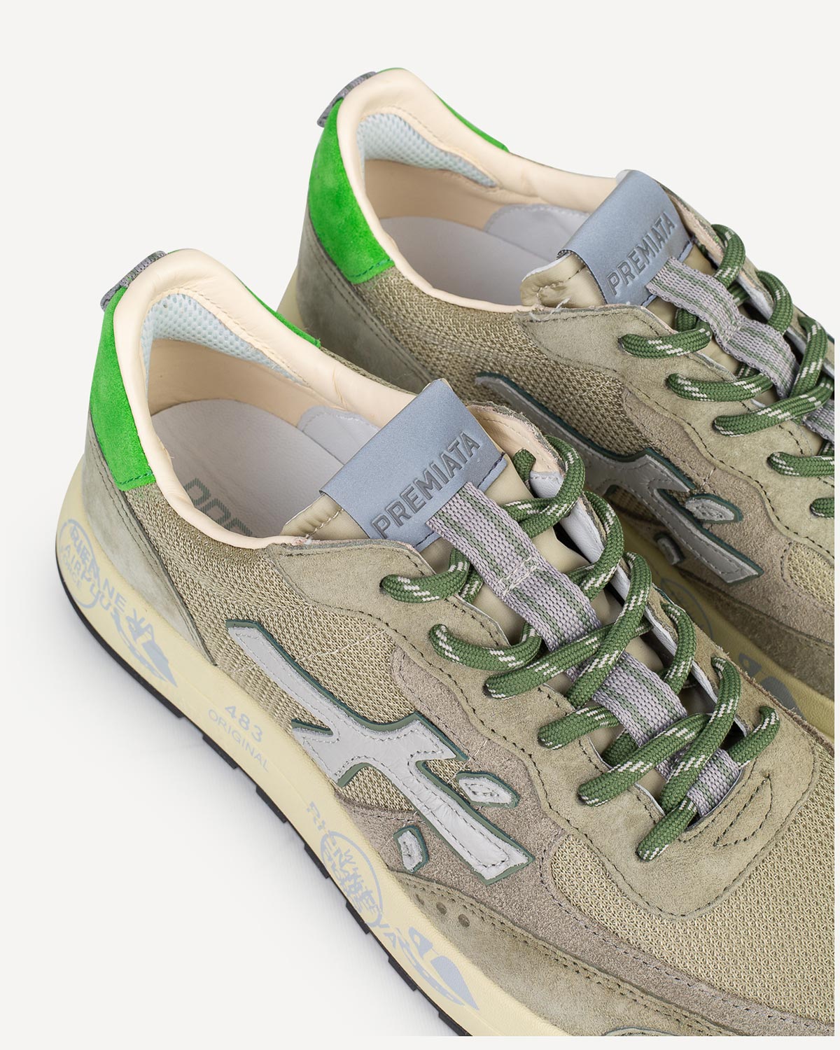 Άνδρας - Sneakers - Premiata Λαδί