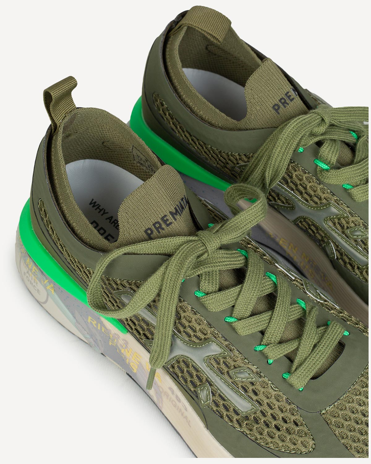 Άνδρας - Sneakers - Premiata Λαδί