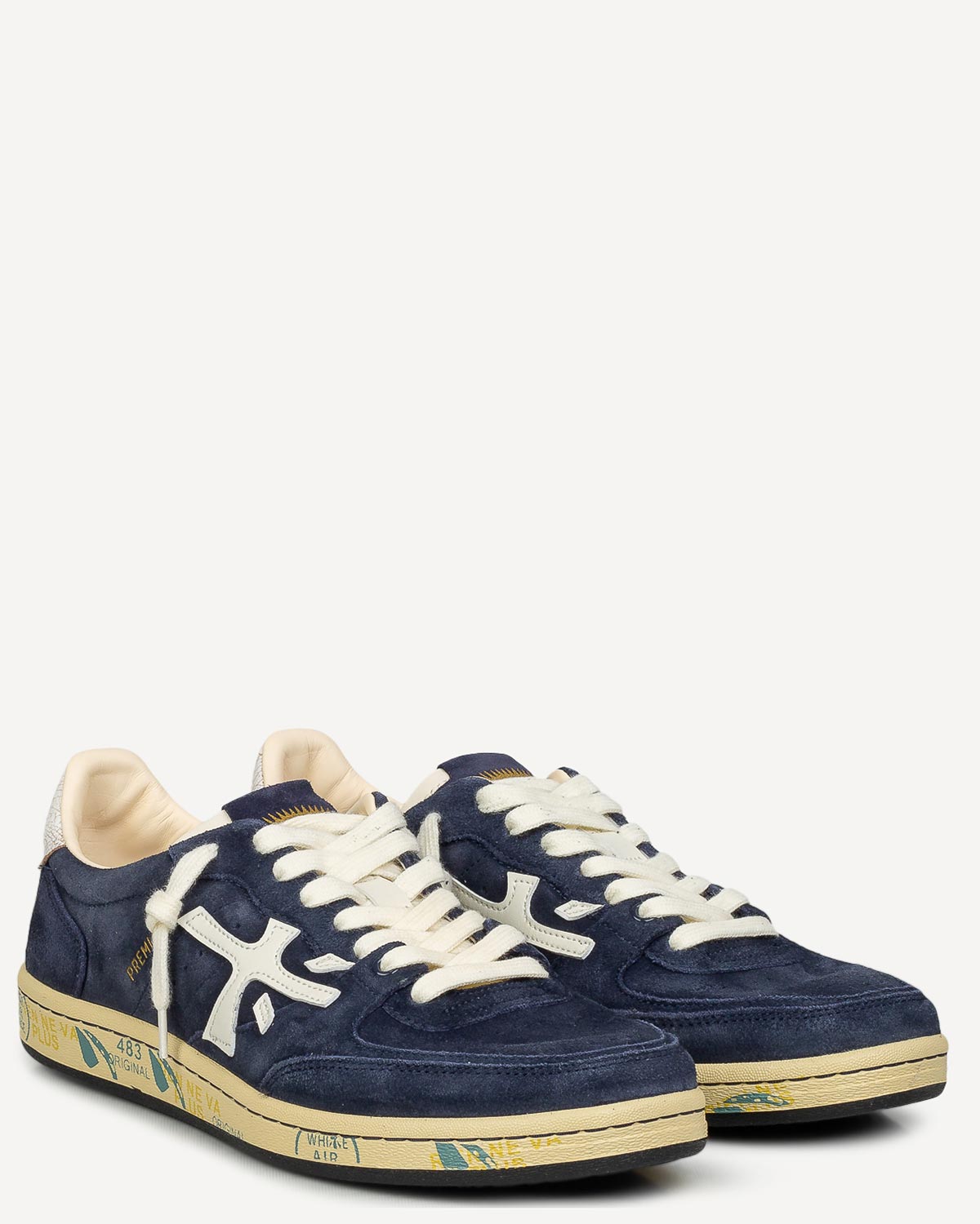 Άνδρας - Sneakers - Premiata Μπλε Σκούρο