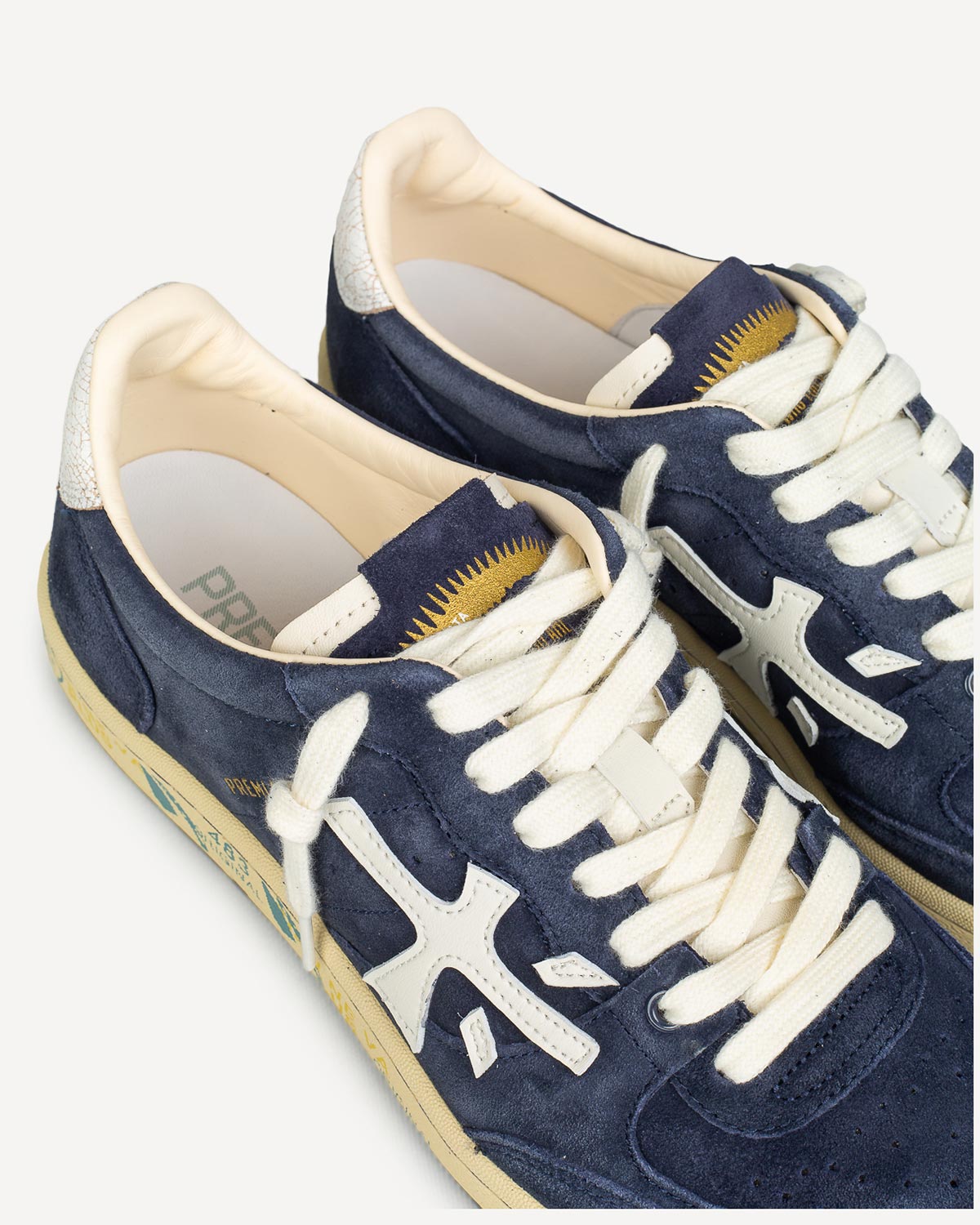 Άνδρας - Sneakers - Premiata Μπλε Σκούρο