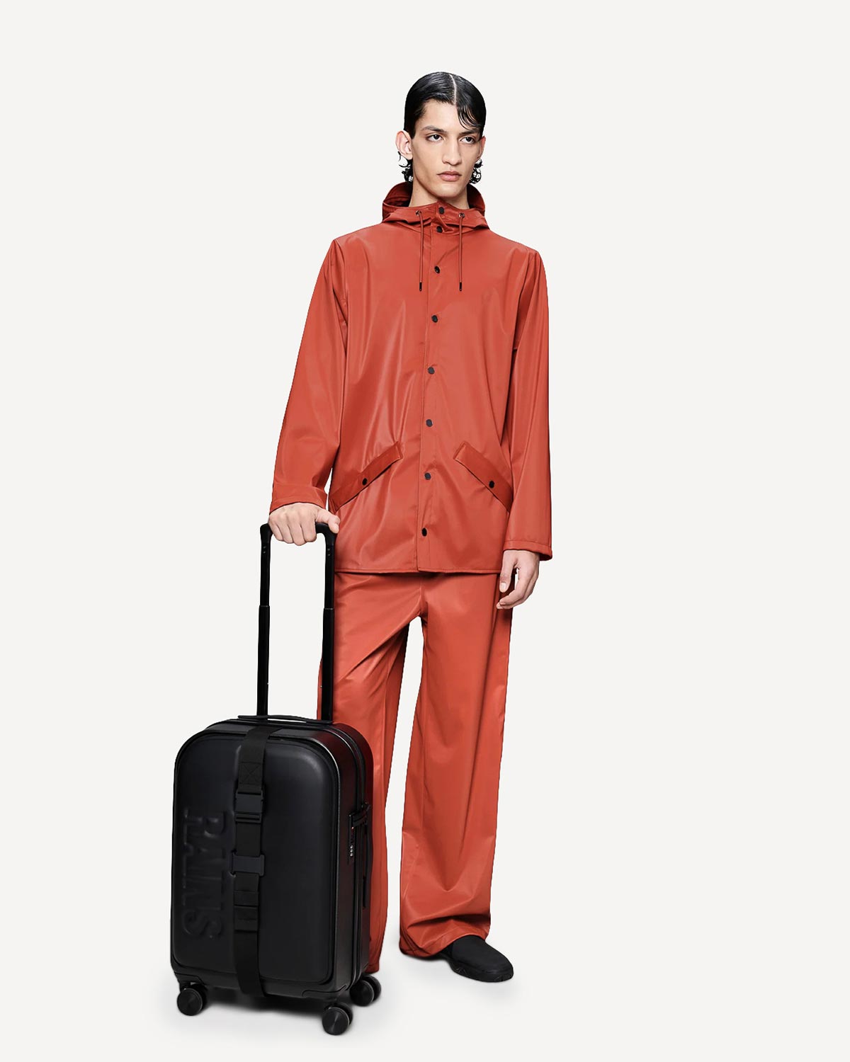 Άνδρας - Travel Luggage - Rains Μαύρο