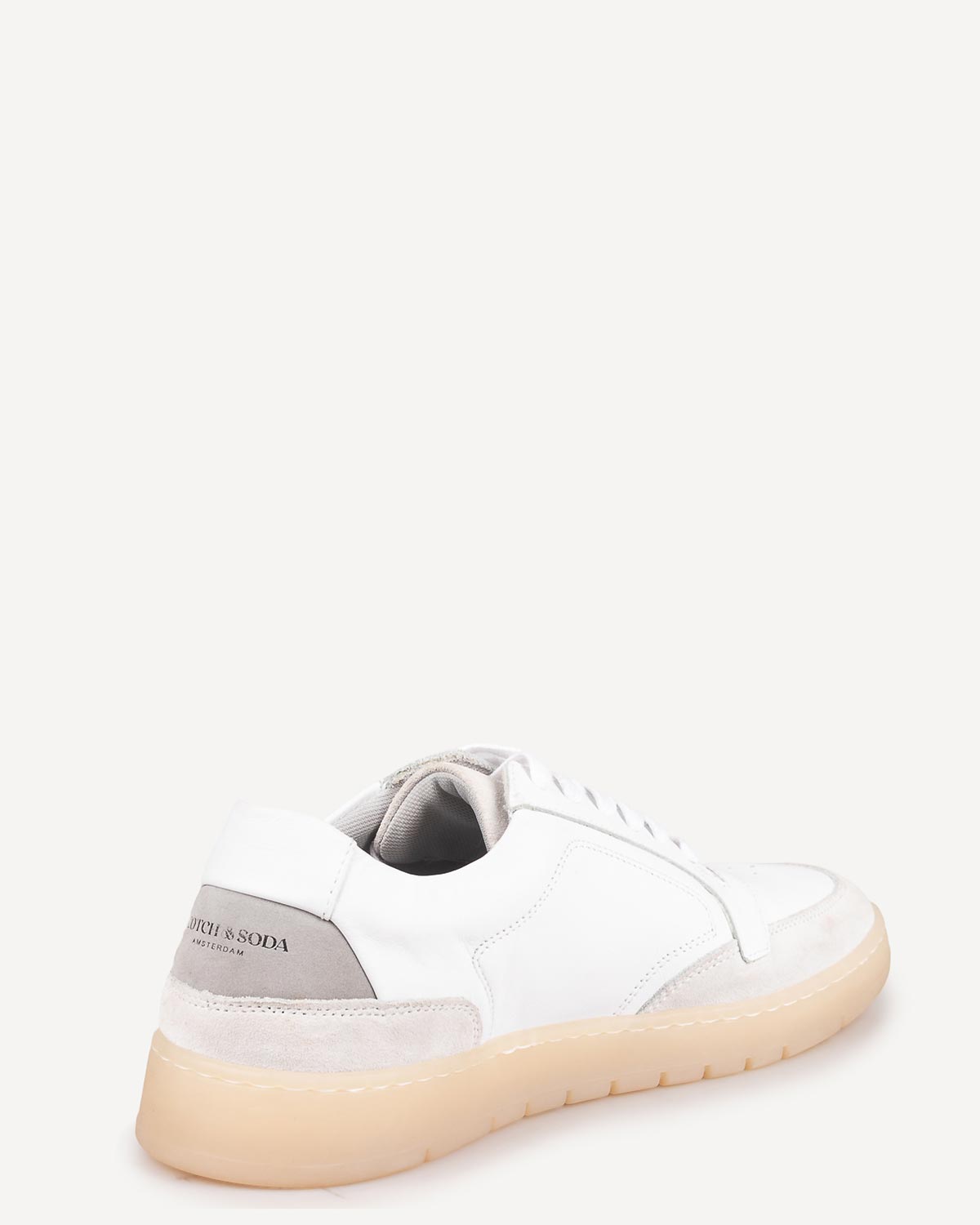 Άνδρας - Sneakers - Scotch and Soda Λευκό