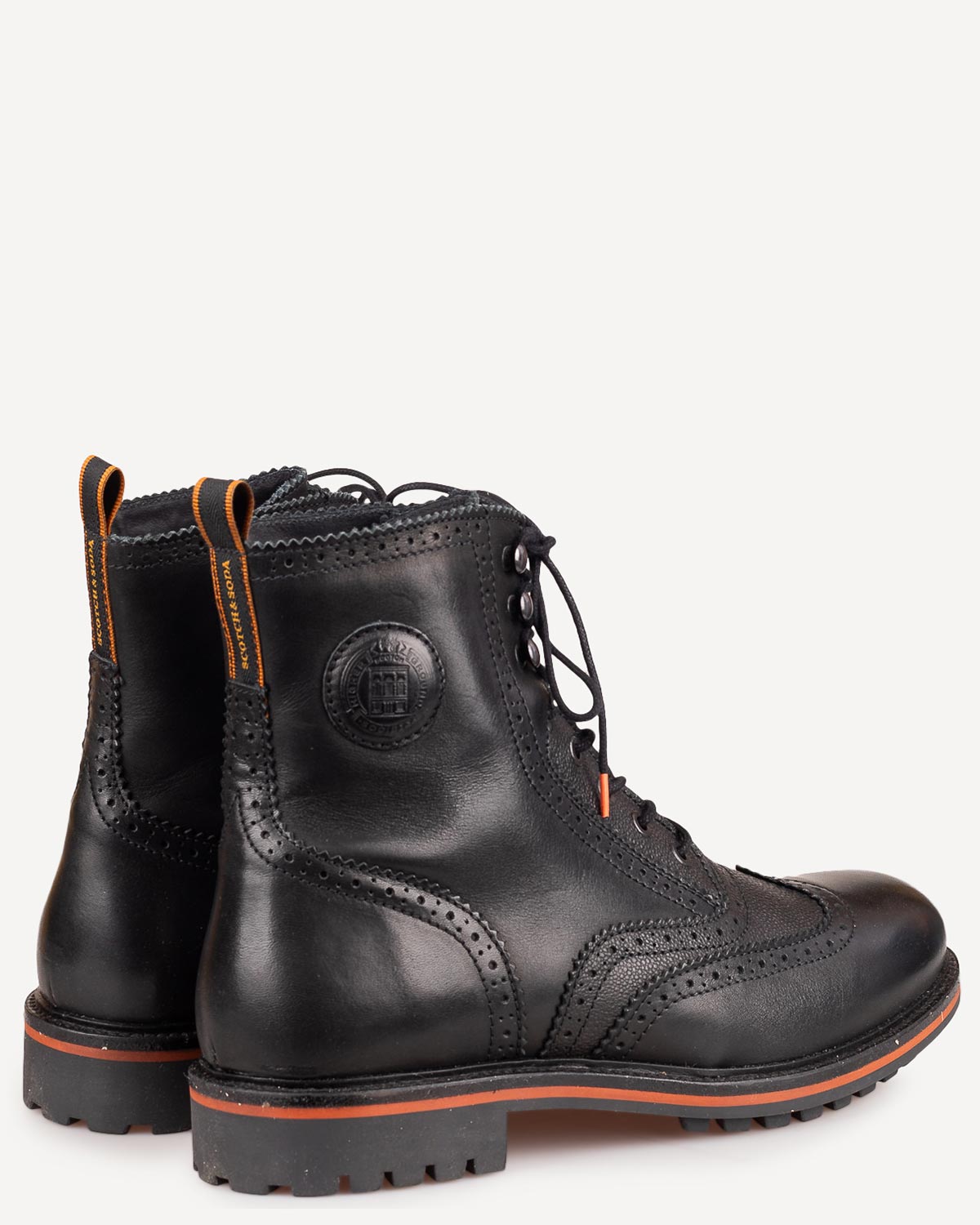 Άνδρας - Μπότες - Μποτάκια - Scotch and Soda Μαύρο