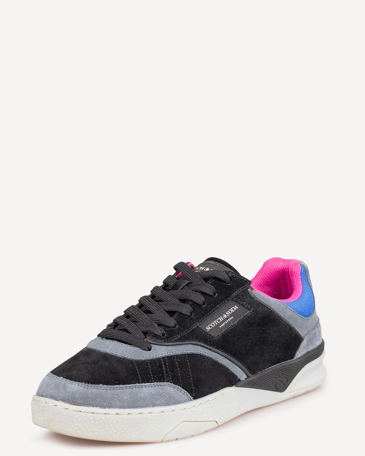 Άνδρας - Sneakers - Scotch and Soda Μαύρο