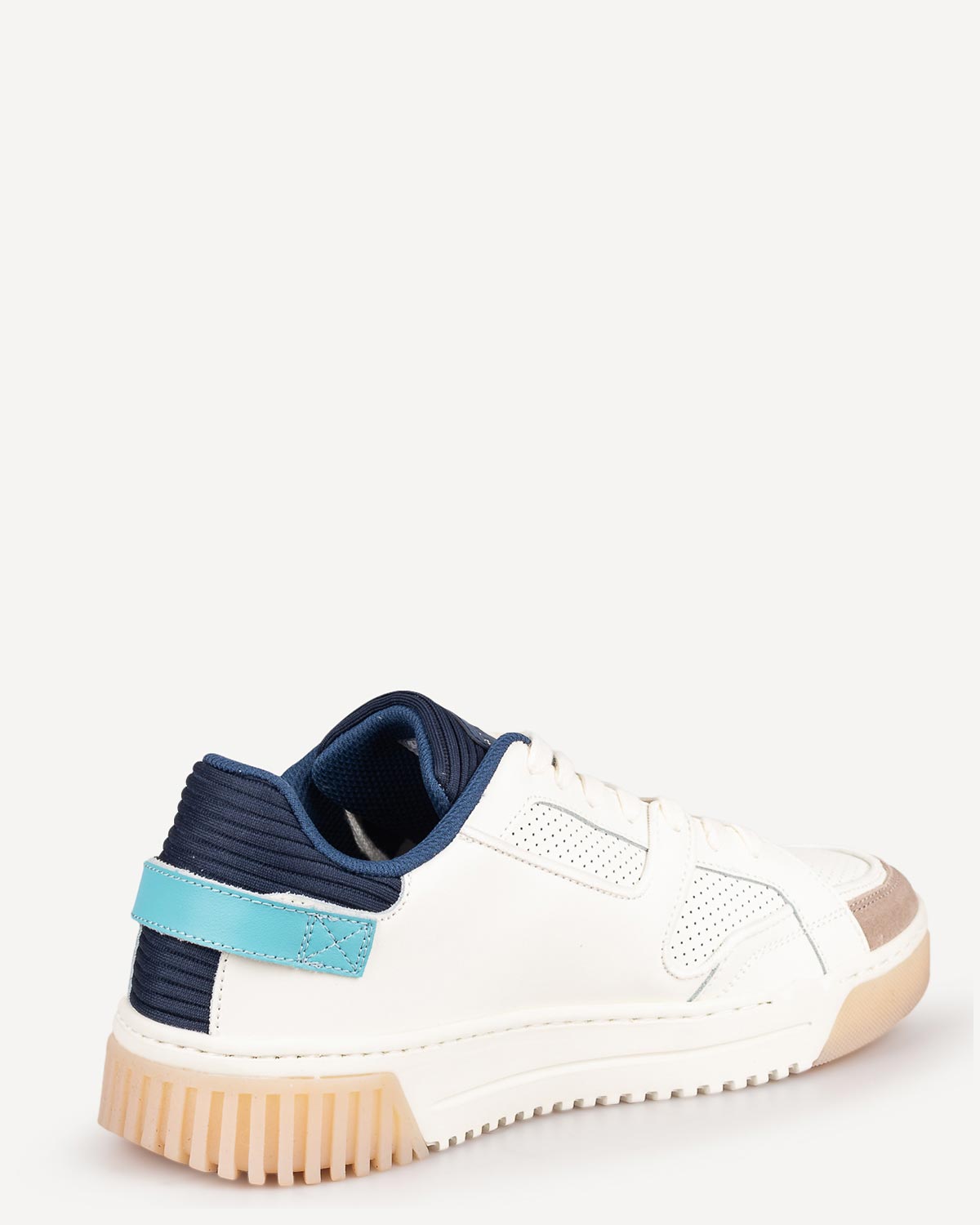 Άνδρας - Sneakers - Scotch and Soda Λευκό-Μπλε