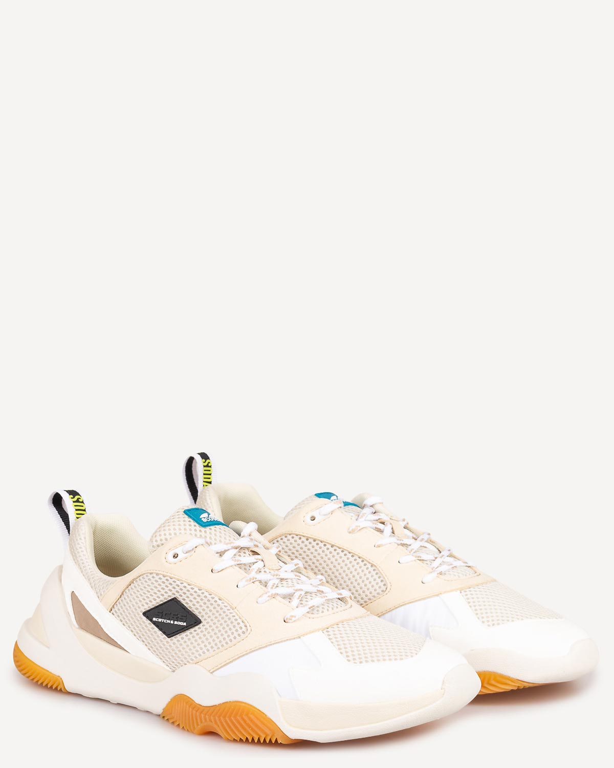 Άνδρας - Sneakers - Scotch and Soda Λευκό