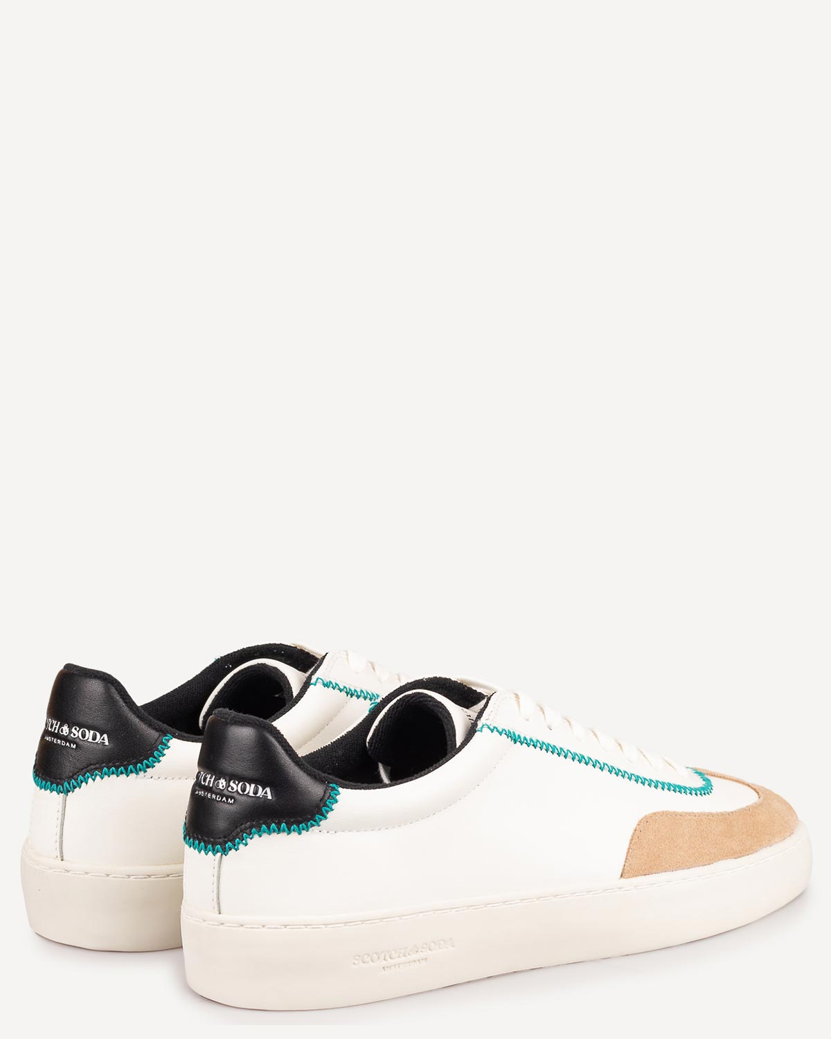 Άνδρας - Sneakers - Scotch and Soda Λευκό