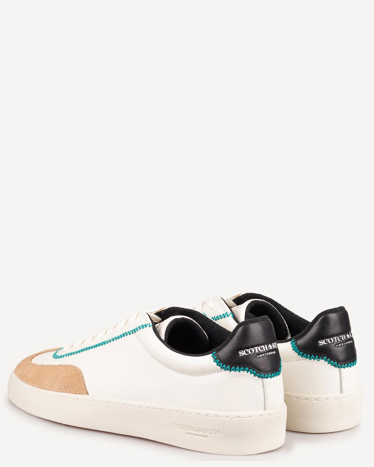 Άνδρας - Sneakers - Scotch and Soda Λευκό