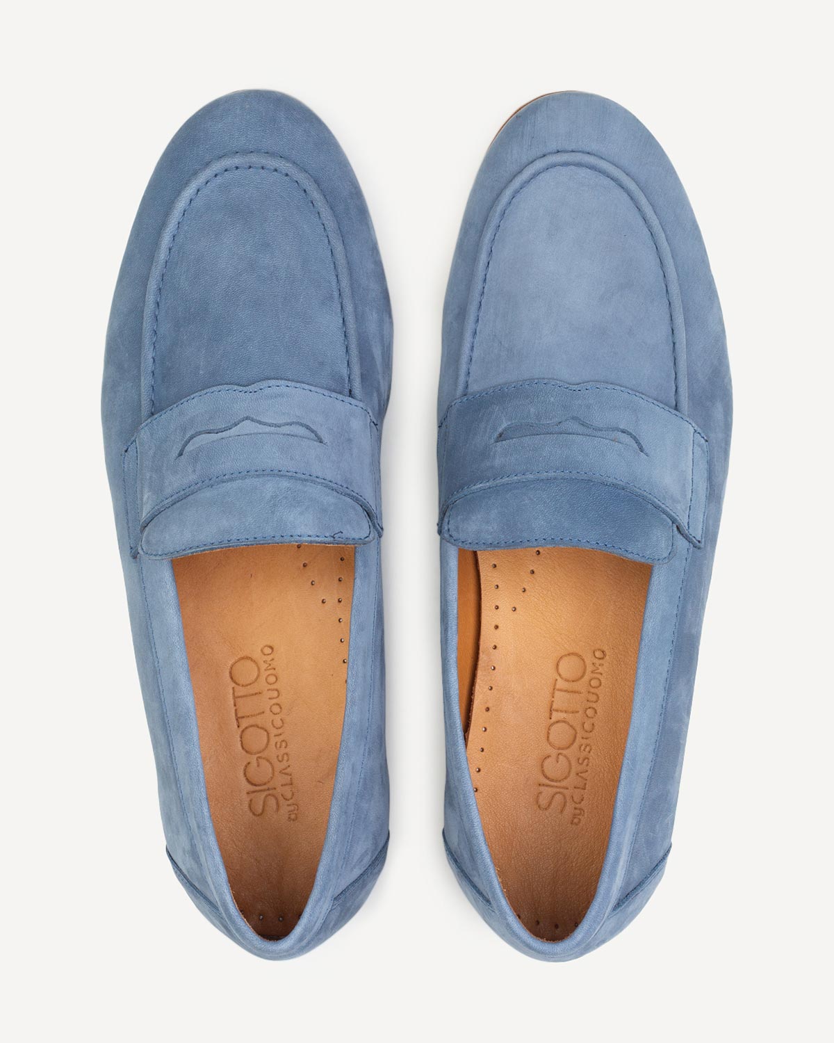 Άνδρας - Μοκασίνια - Sigotto Μπλε