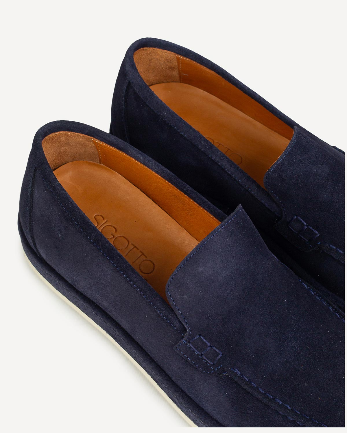 Άνδρας - Μοκασίνια - Sigotto Μπλε