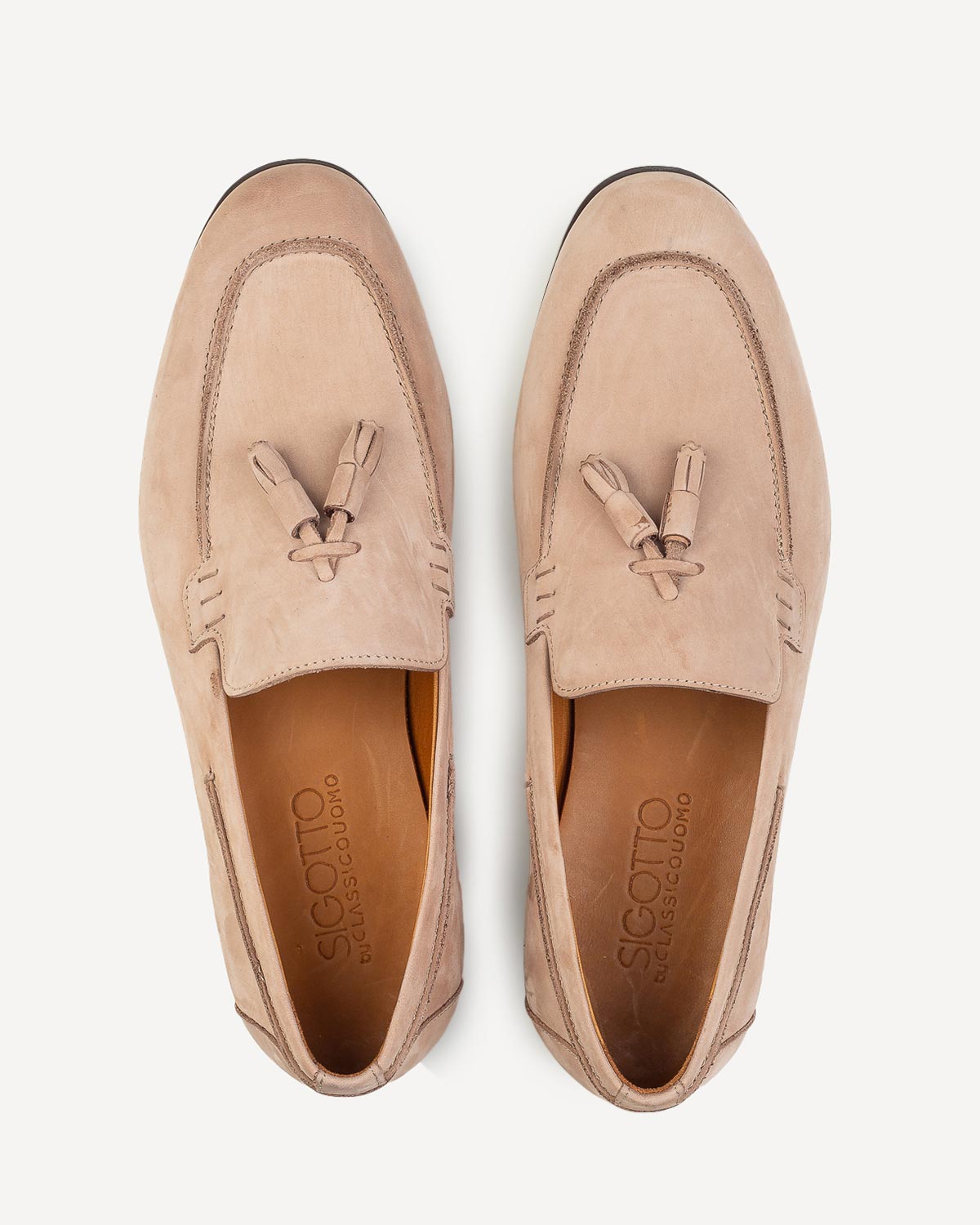 Άνδρας - Μοκασίνια - Sigotto Μπεζ