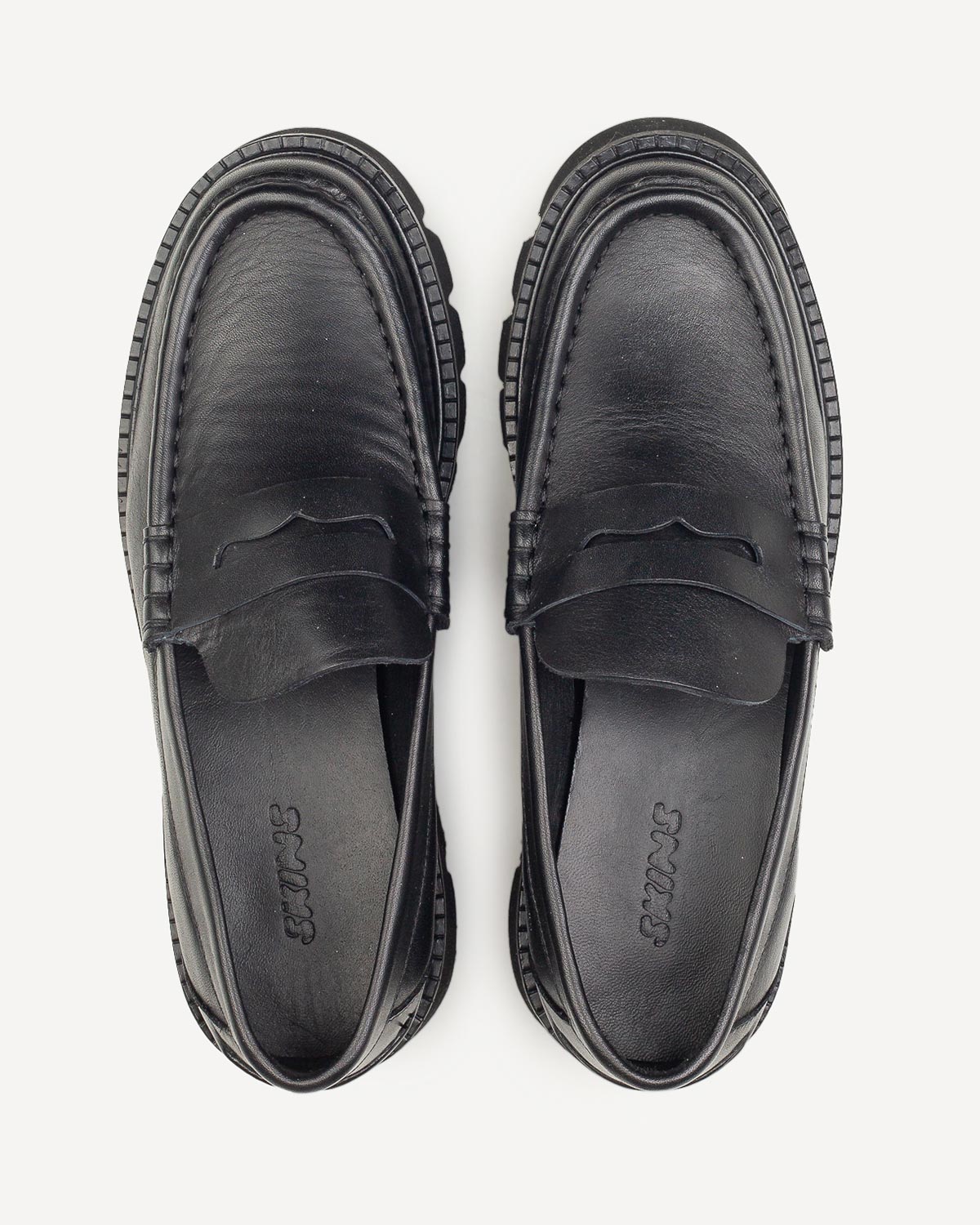 Γυναίκα - Μοκασίνια-Μπαλαρίνες - Skins Μαύρο