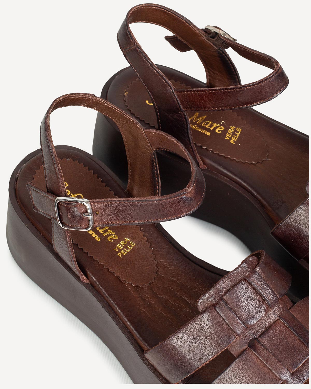 Γυναίκα - Πέδιλα-Σανδάλια - Sofia Mare Καφέ