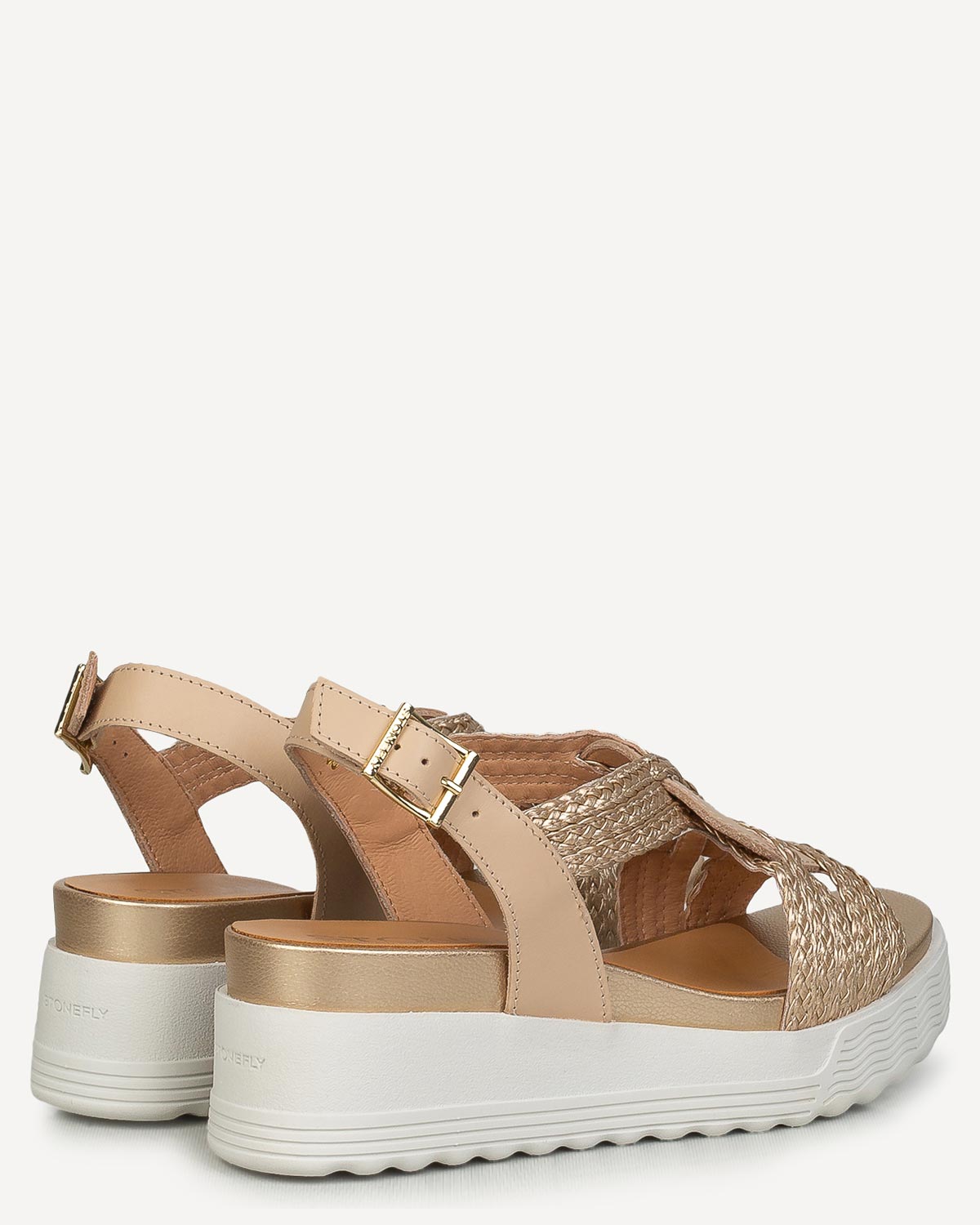 Γυναίκα - Πέδιλα-Σανδάλια - Stonefly Πούρο Μεταλλικό