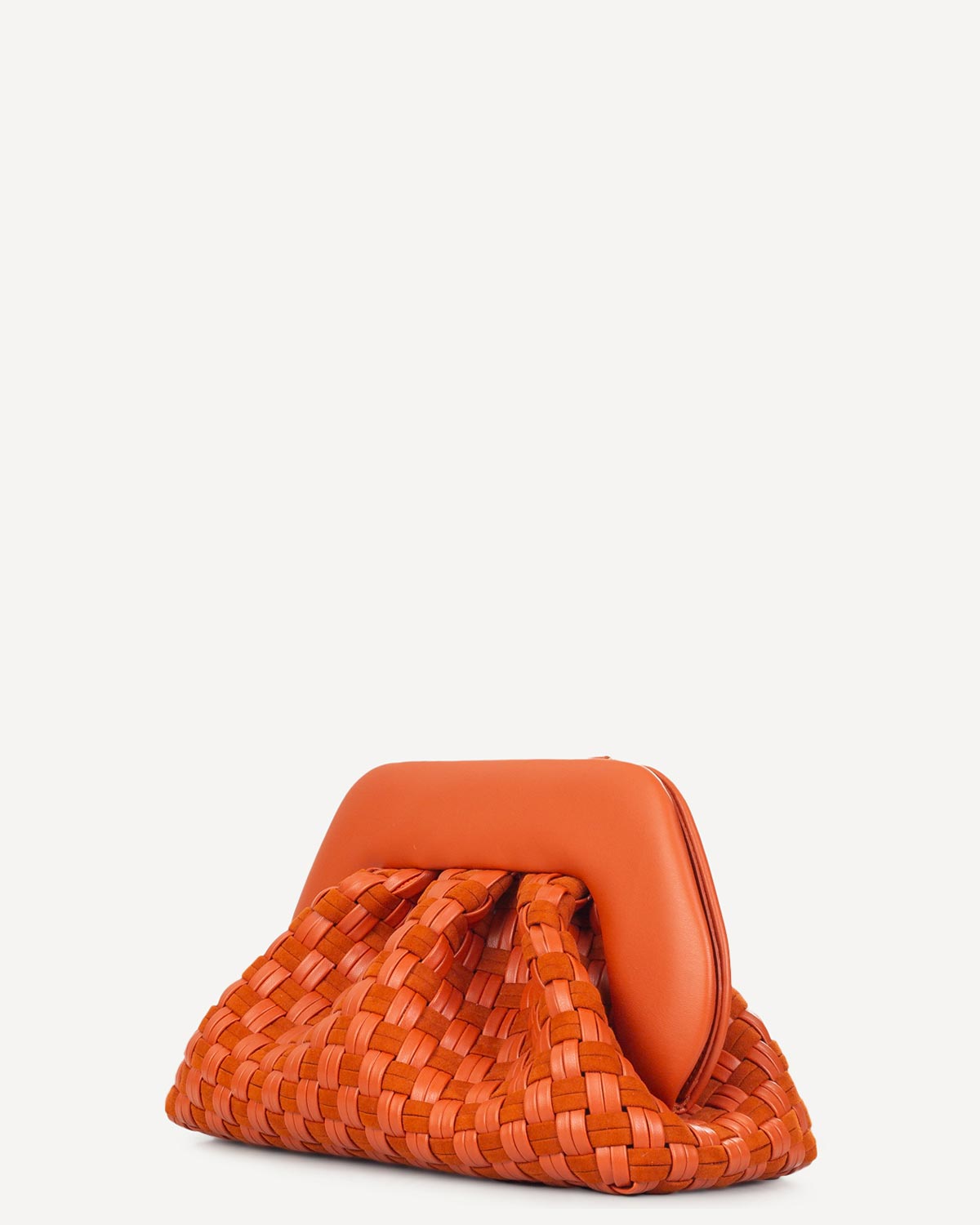 Γυναίκα - Clutch - THEMOIRe Persimmon