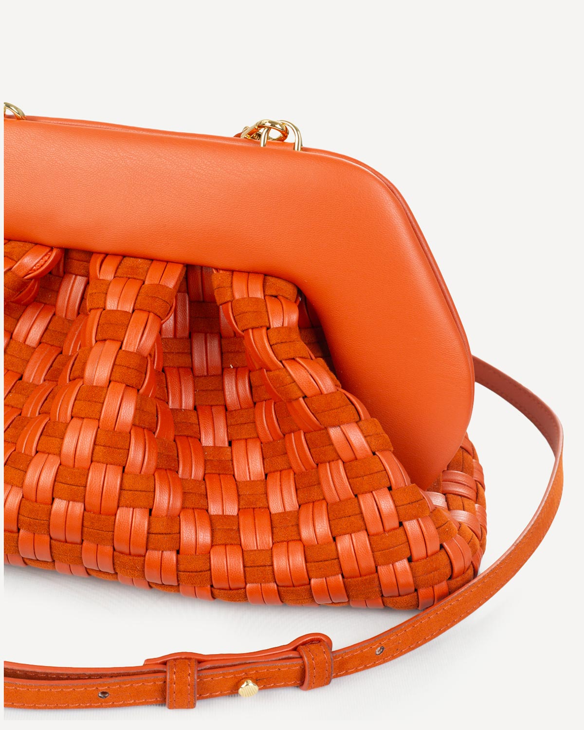 Γυναίκα - Clutch - THEMOIRe Persimmon