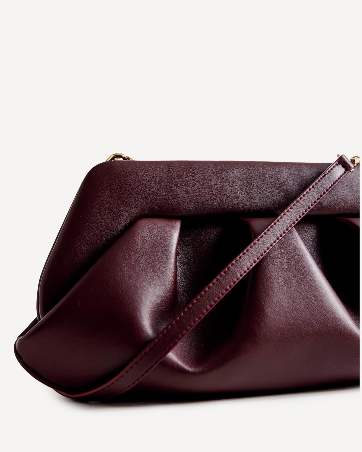 Γυναίκα - Clutch - THEMOIRe Prune