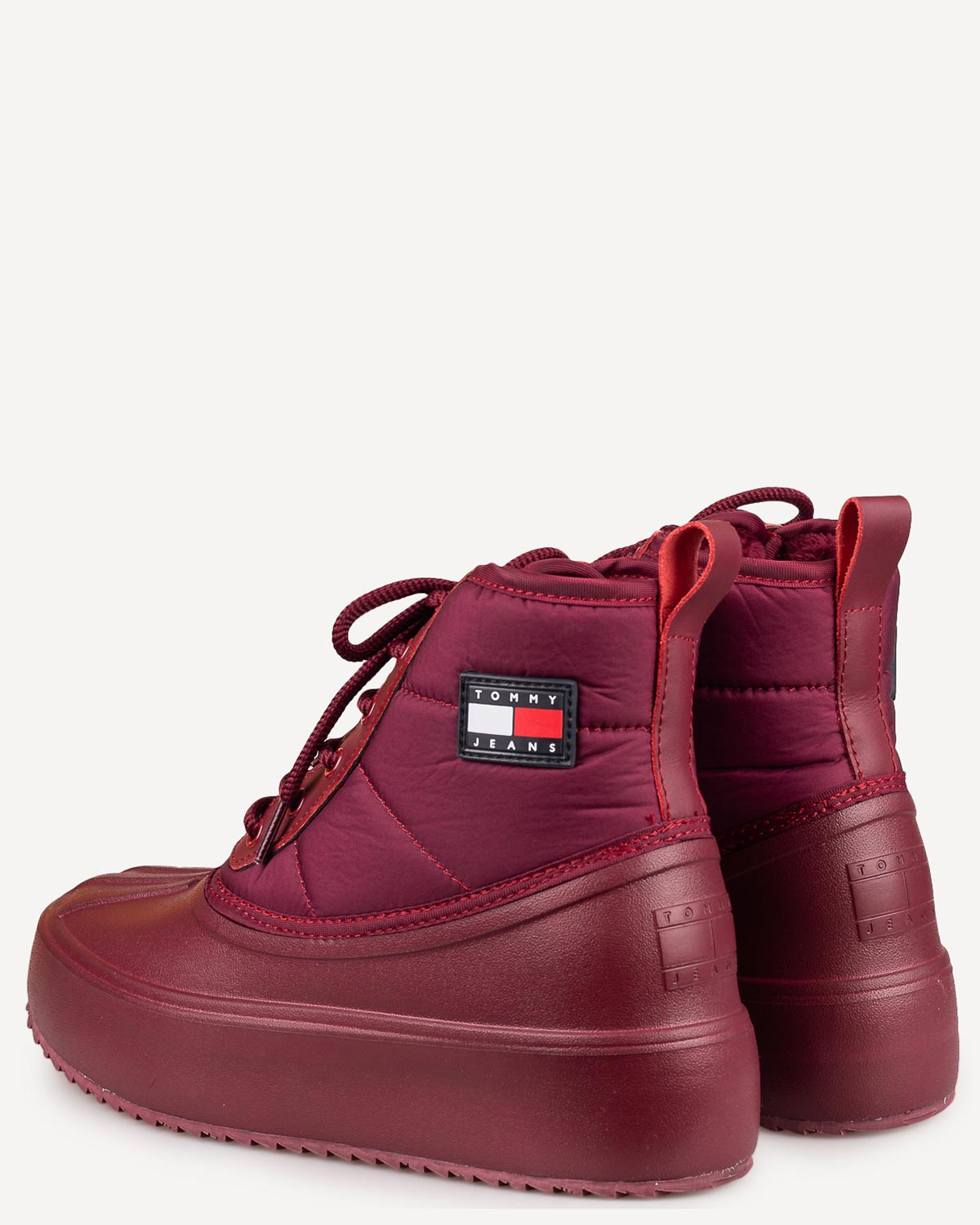 Γυναίκα - Μπότες - Μποτάκια - Tommy Hilfiger Μπορντώ