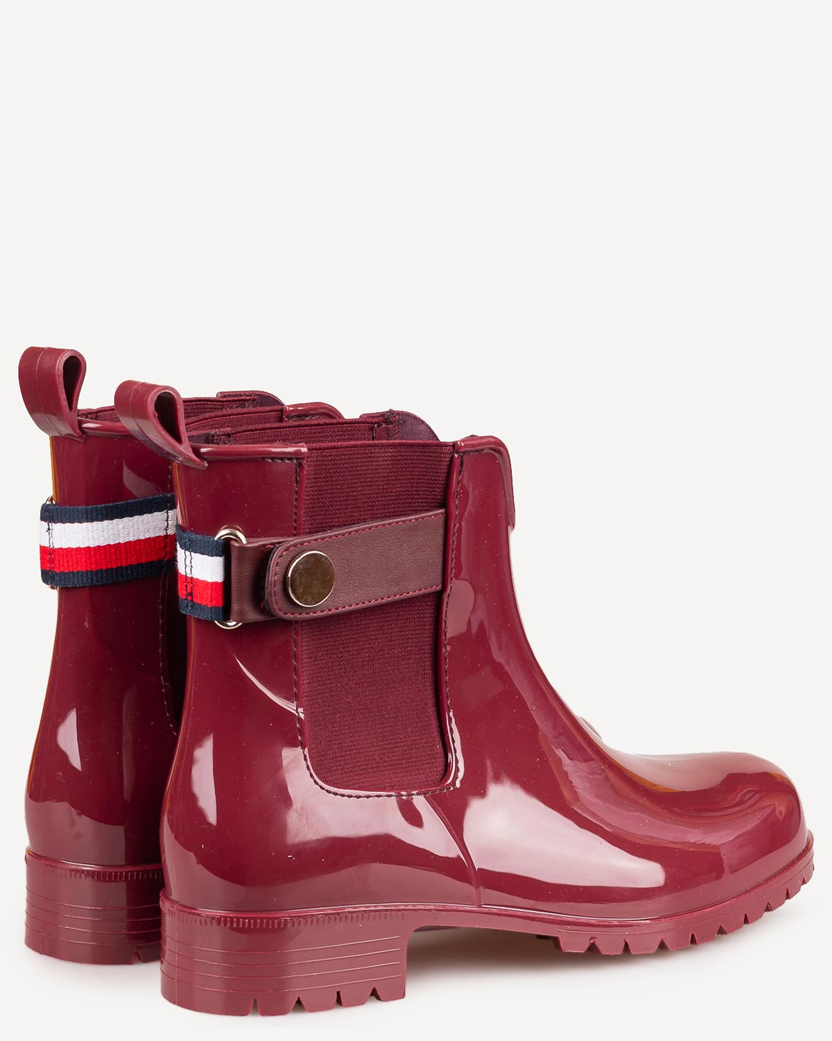 Γυναίκα - Μπότες - Μποτάκια - Tommy Hilfiger Μπορντώ