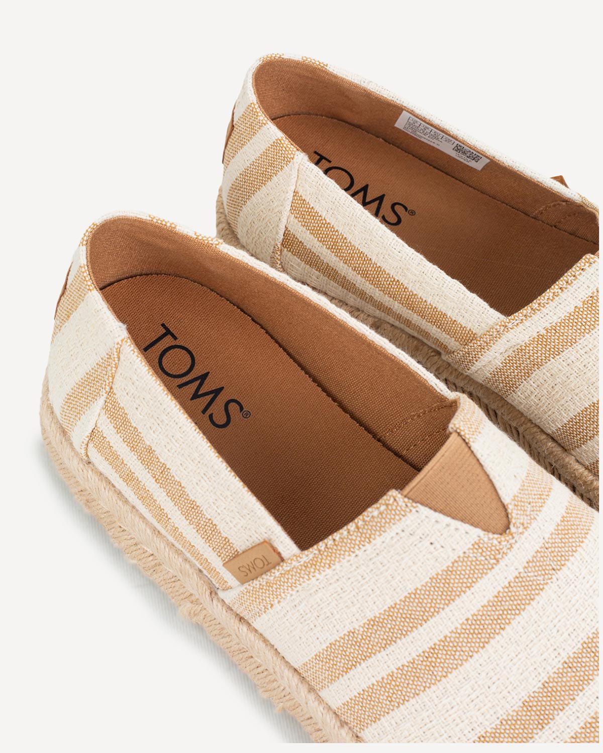 Άνδρας - Εσπαντρίγιες - Toms Natural-Λευκό