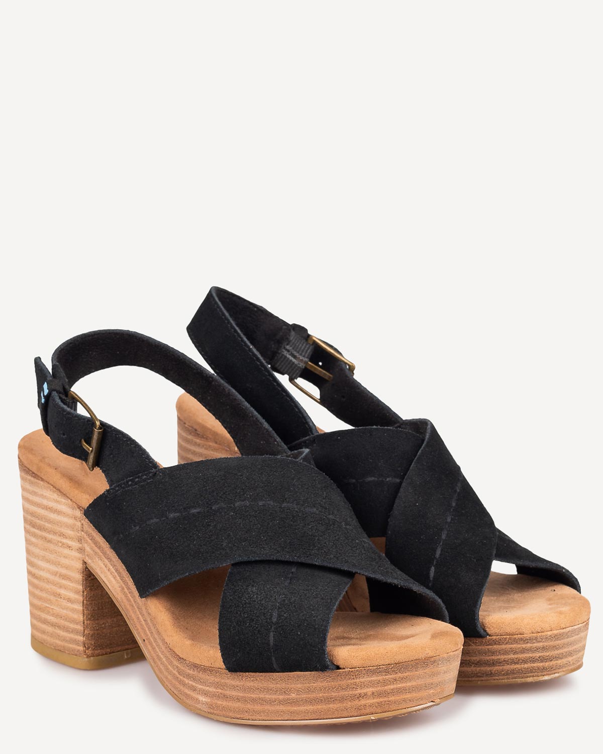 Γυναίκα - Πέδιλα-Σανδάλια - Toms Μαύρο