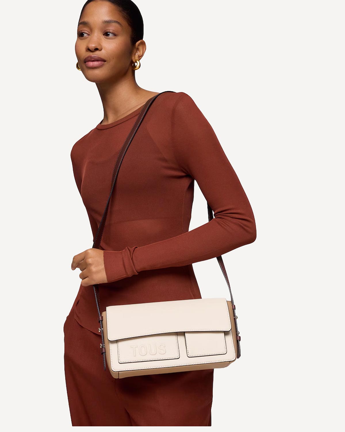 Γυναίκα - Shoulder Bags - Tous Μπεζ